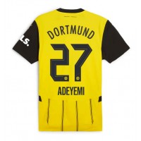 Borussia Dortmund Karim Adeyemi #27 Domáci futbalový dres 2024-25 Krátky Rukáv